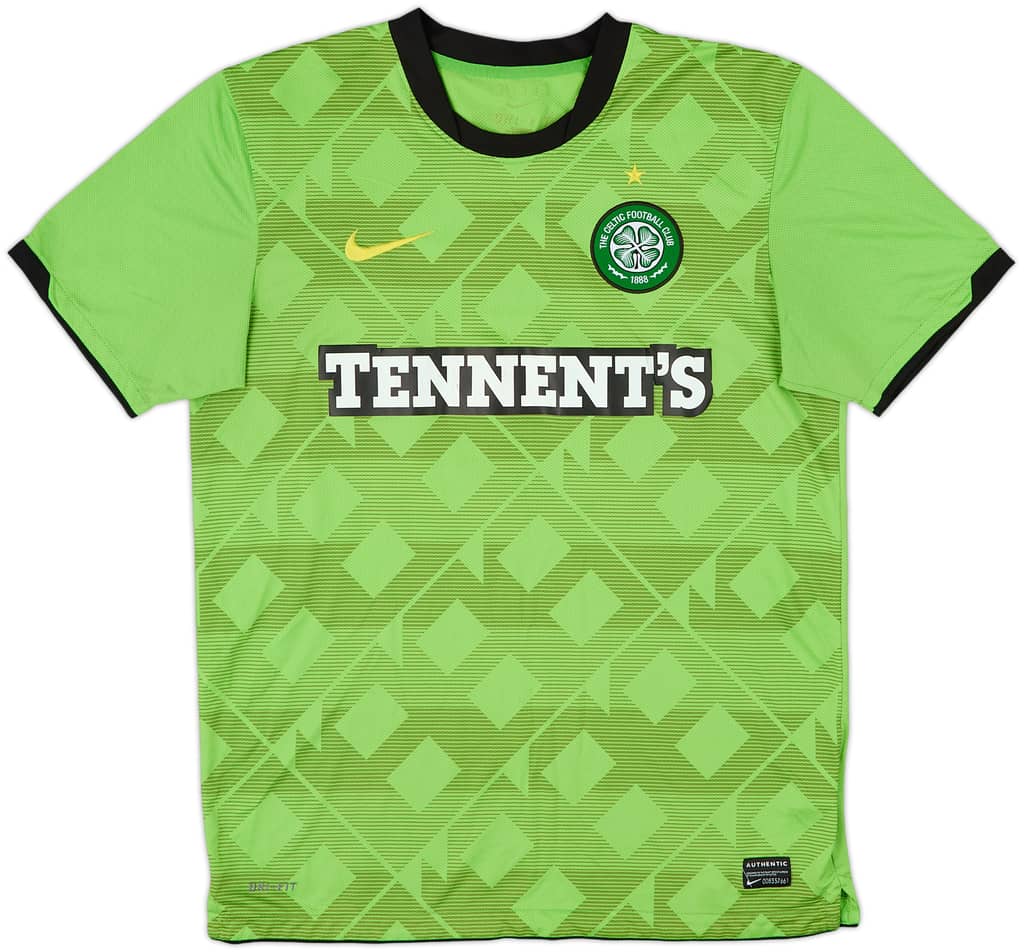 2010-11 Celtic Away Shirt Juarez #4 - 5/10 - (M)