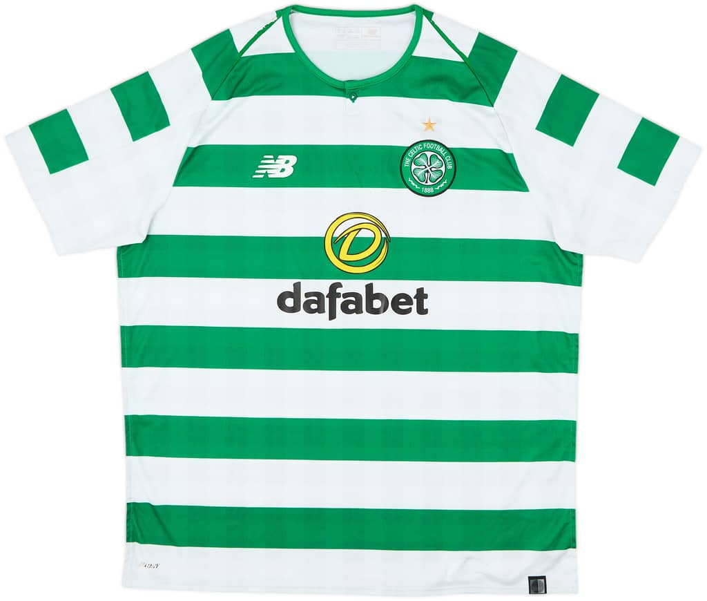 2018-19 Celtic Home Shirt - 5/10 - (XL)