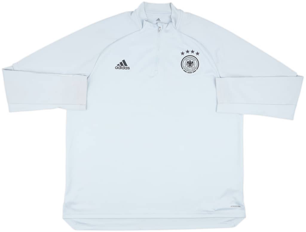 2019-20 Germany adidas 1/4 Zip Drill Top - 9/10 - (XXL)