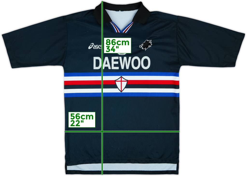 1997-98 Sampdoria Third Shirt - 8/10 - (L)