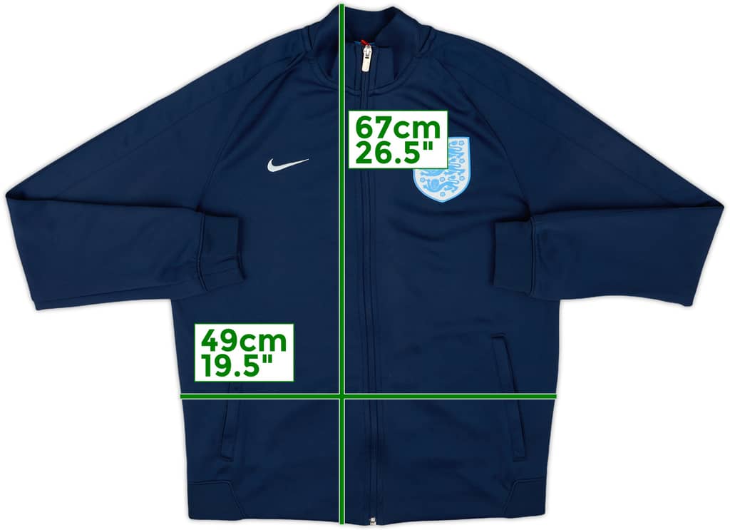 2017-18 England Nike Track Jacket - 9/10 - (M)