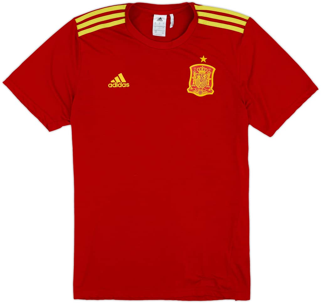 2015-16 Spain adidas Training Shirt - 8/10 - (L)