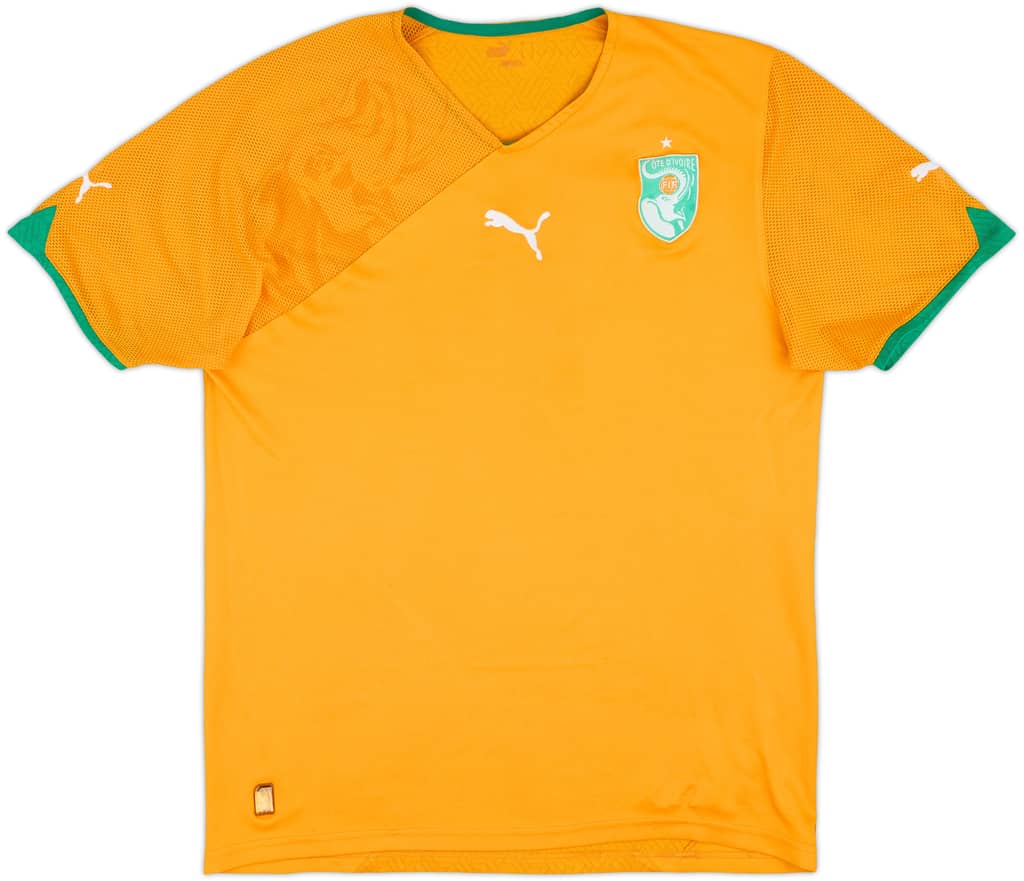 2010-11 Ivory Coast Home Shirt - 8/10 - (L)