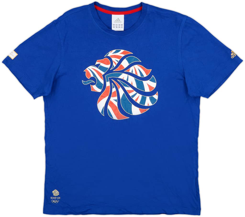 2011 Team GB adidas Cotton Tee - 8/10 - (M)