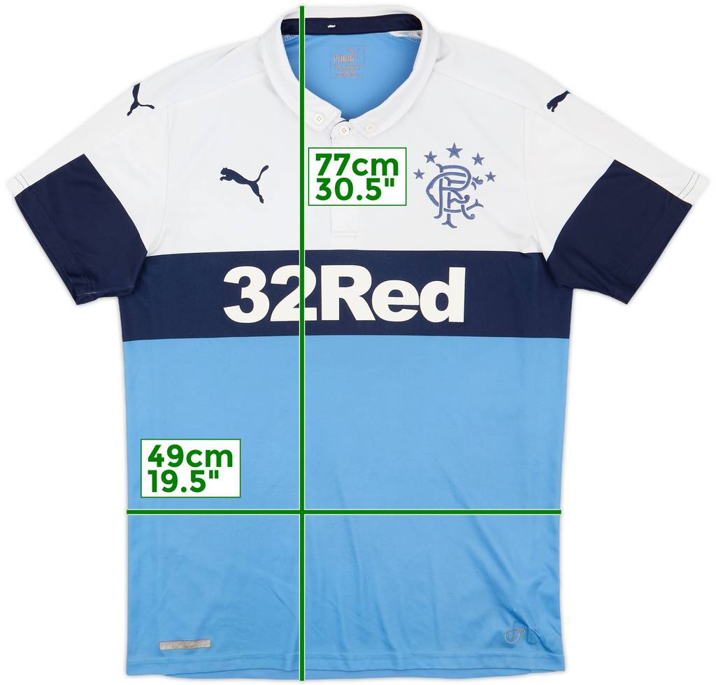 2016-18 Rangers Third Shirt - 5/10 - (M)
