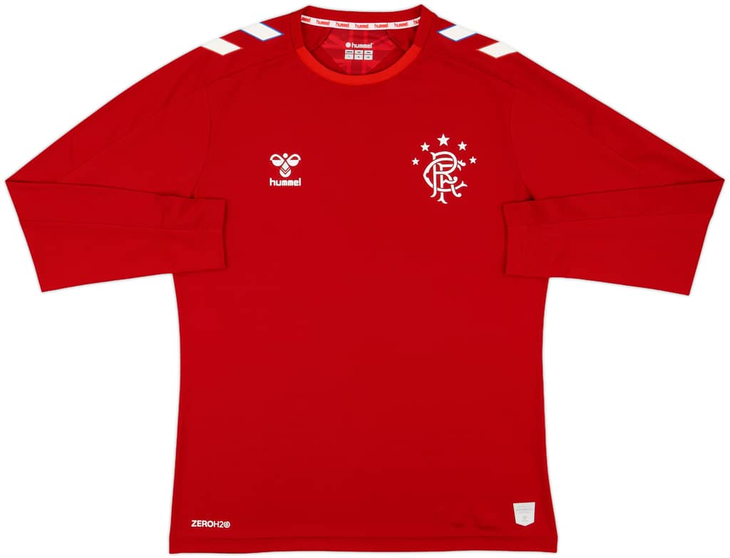 2019-20 Rangers Third L/S Shirt - 10/10 - (L)
