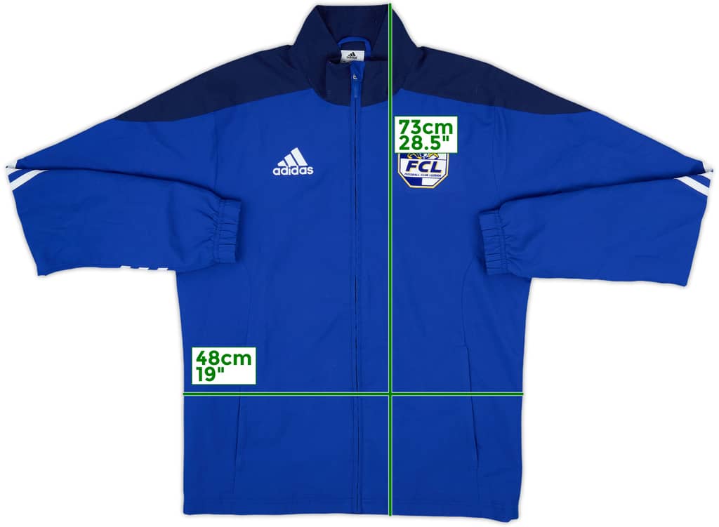 2013-14 Luzern adidas Track Jacket - 10/10 - (S)