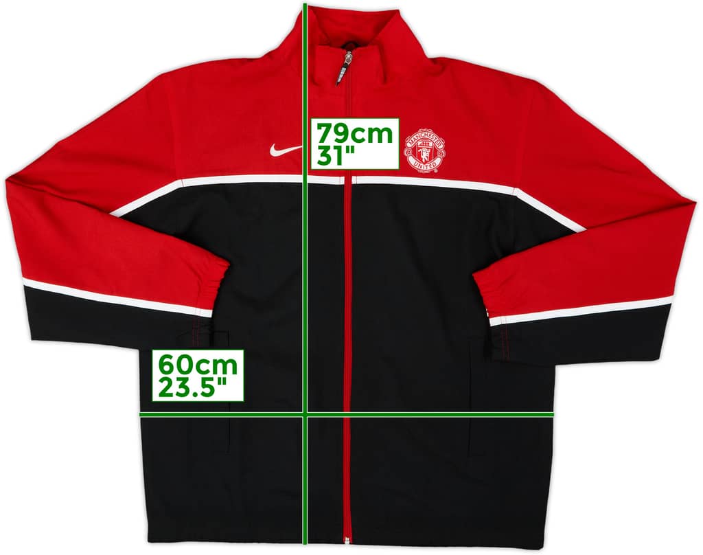 2003-04 Manchester United Nike Track Jacket - 10/10 - (L)