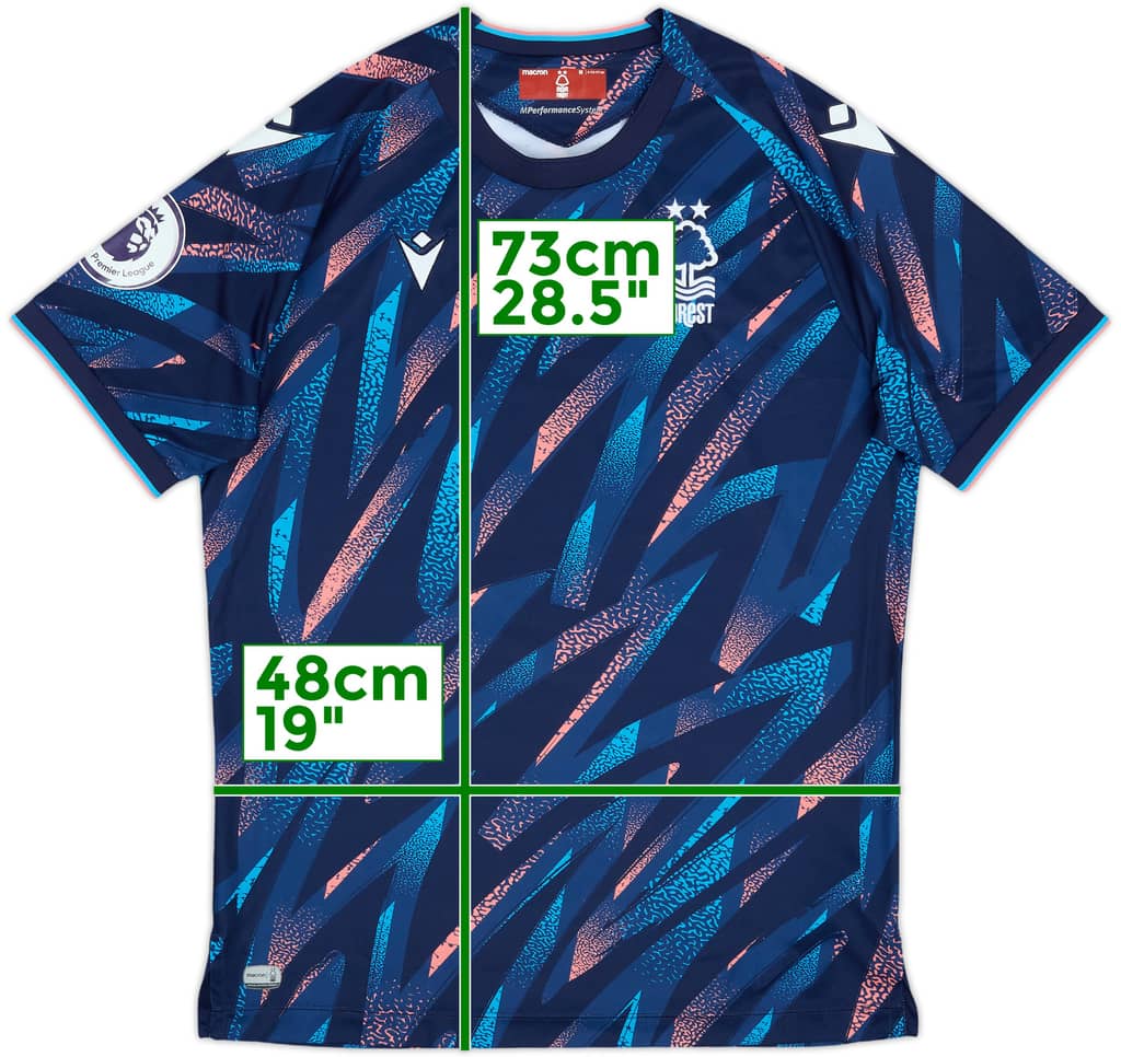 2022-23 Nottingham Forest Third Shirt - 9/10 - (M)