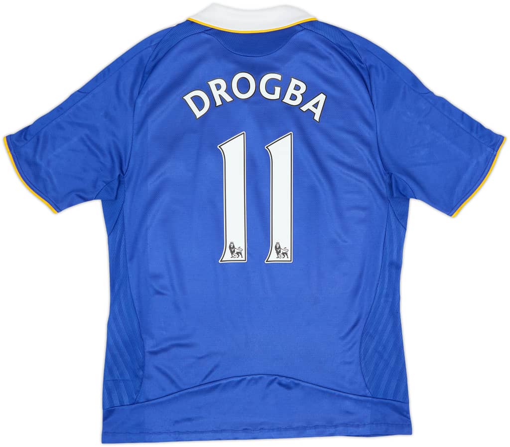2008-09 Chelsea Home Shirt Drogba #11 - 5/10 - (L)