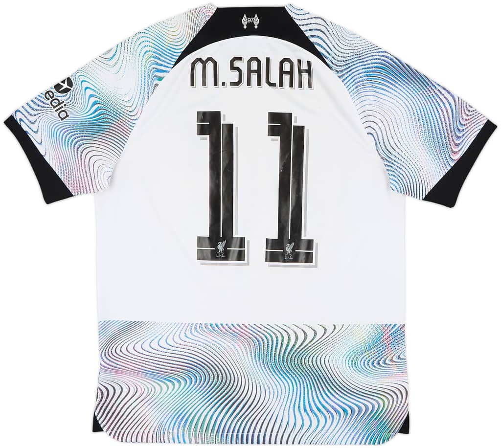 2022-23 Liverpool Away Shirt Salah #11 - 8/10 - (L)