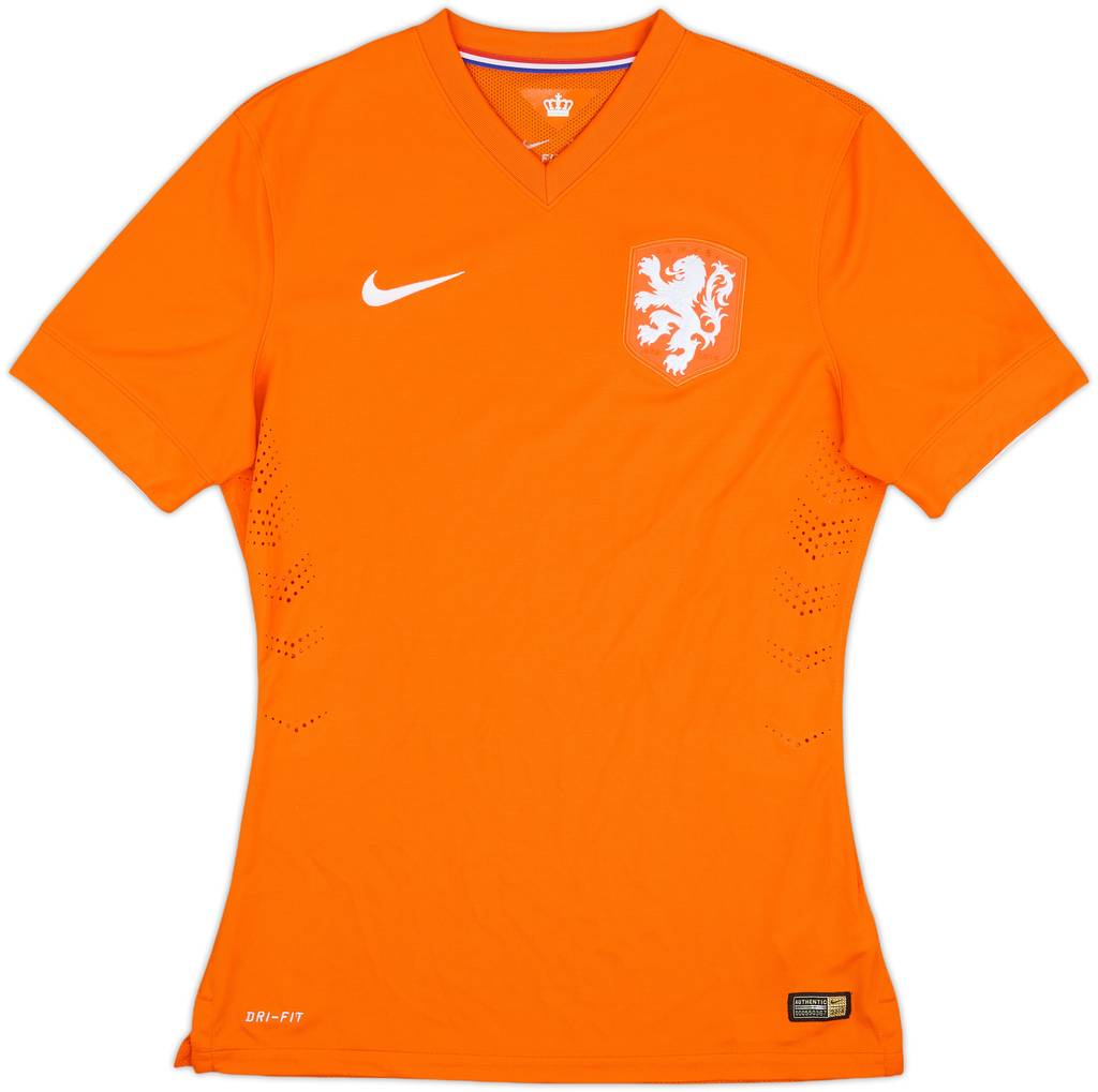 2014-15 Netherlands Authentic Home Shirt - 8/10 - (M)