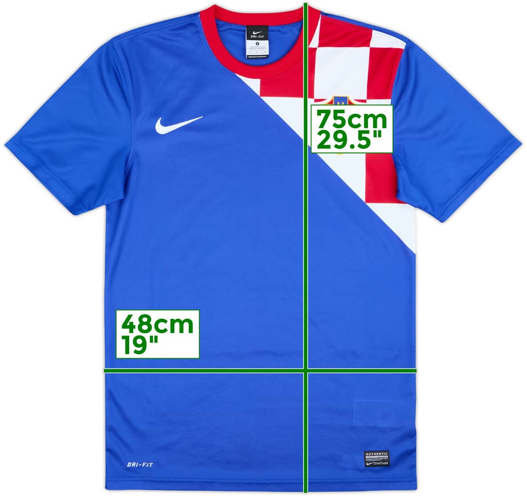 2012-14 Croatia Basic Away Shirt - 9/10 - (S)