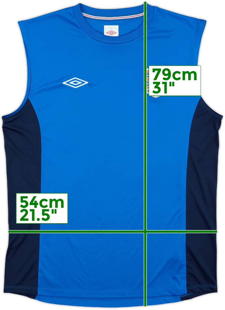 2012-13 England Umbro Training Vest - 8/10 - (XL)