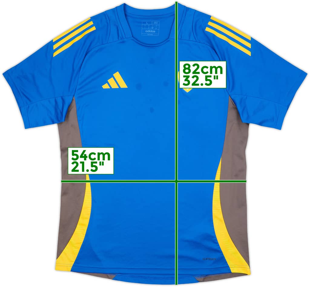 2024-25 Leeds United adidas Training Shirt - 6/10 - (L)