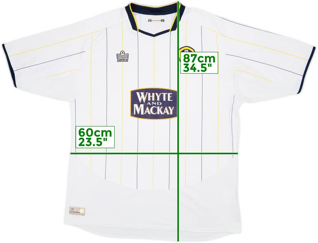 2005-06 Leeds United Home Shirt - 5/10 - (XL)