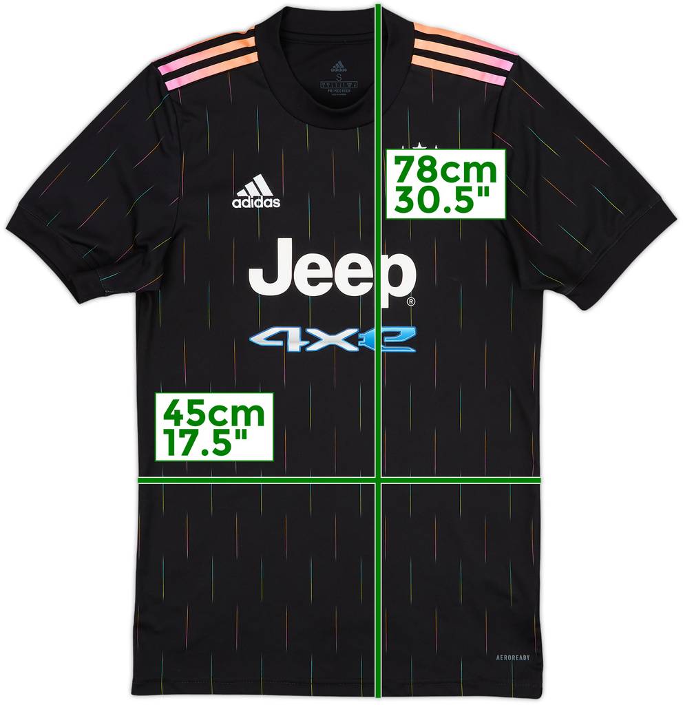 2021-22 Juventus Away Shirt - 7/10 - (S)