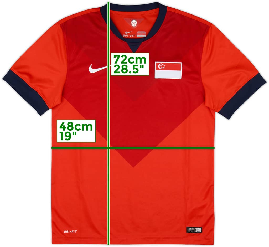 2014 Singapore Home Shirt - 10/10 - (M)