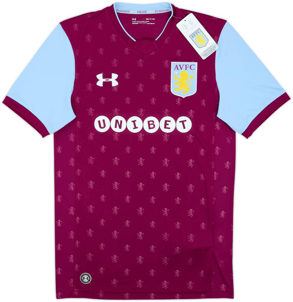 2017-18 Aston Villa Home Shirt (S)