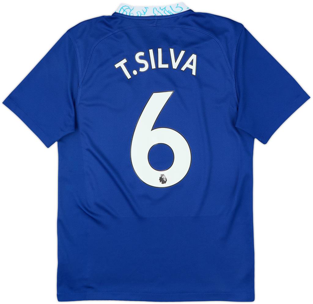 2022-23 Chelsea Home Shirt T.Silva #6 - 8/10 - (S)