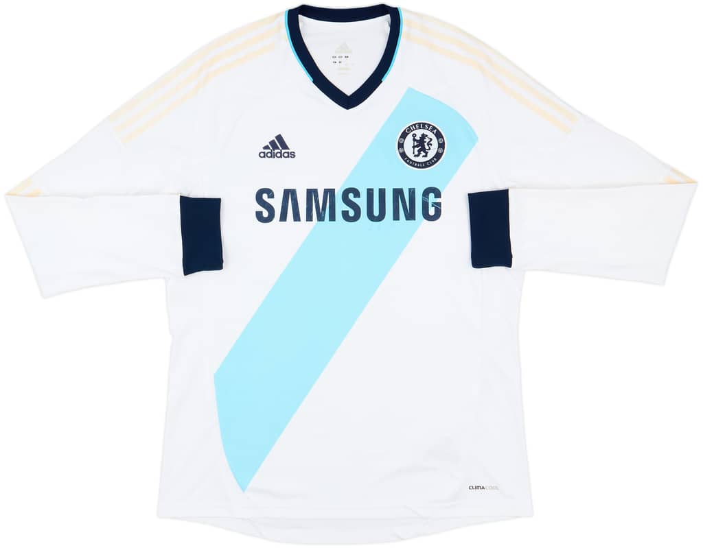 2012-13 Chelsea Away L/S Shirt - 4/10 - (L)
