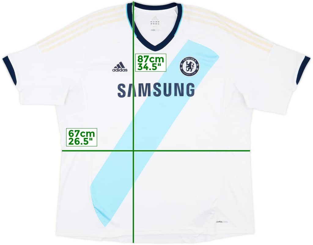 2012-13 Chelsea Away Shirt - 4/10 - (XXL)