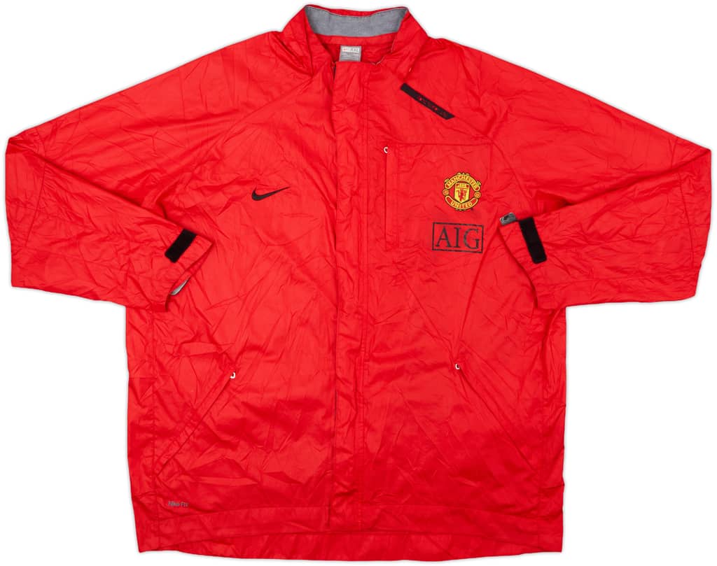 2007-08 Manchester United Nike Rain Jacket - 6/10 - (XXL)