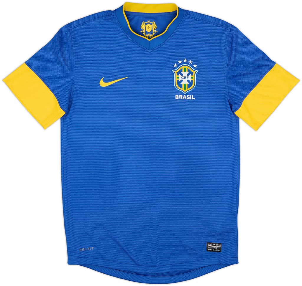 2012-13 Brazil Away Shirt - 9/10 - (S)