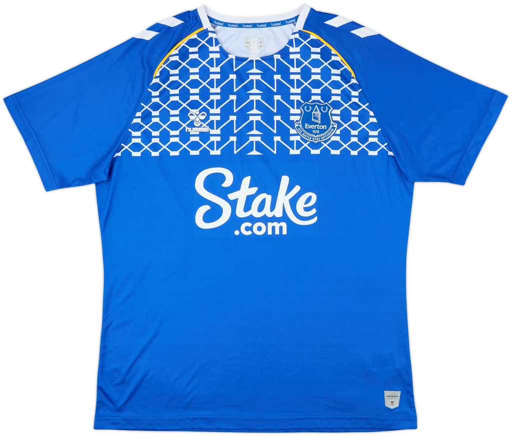 2023-24 Everton Hummel Pre-Match Training Shirt - 10/10 - (XXL)
