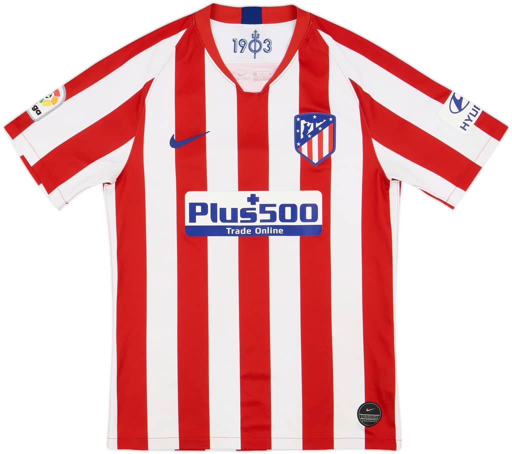 2019-20 Atletico Madrid Home Shirt - 6/10 - (S)