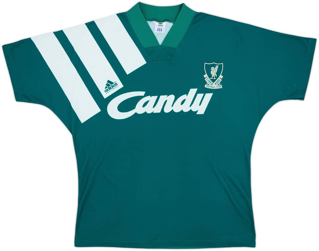 1991-92 Liverpool Away Shirt - 8/10 - (M/L)