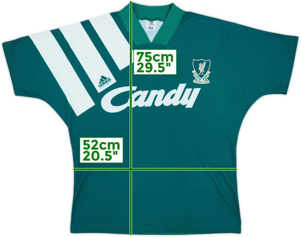 1991-92 Liverpool Away Shirt - 8/10 - (M/L)