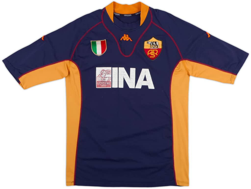 2001-02 Roma Third Shirt - 6/10 - (XL)