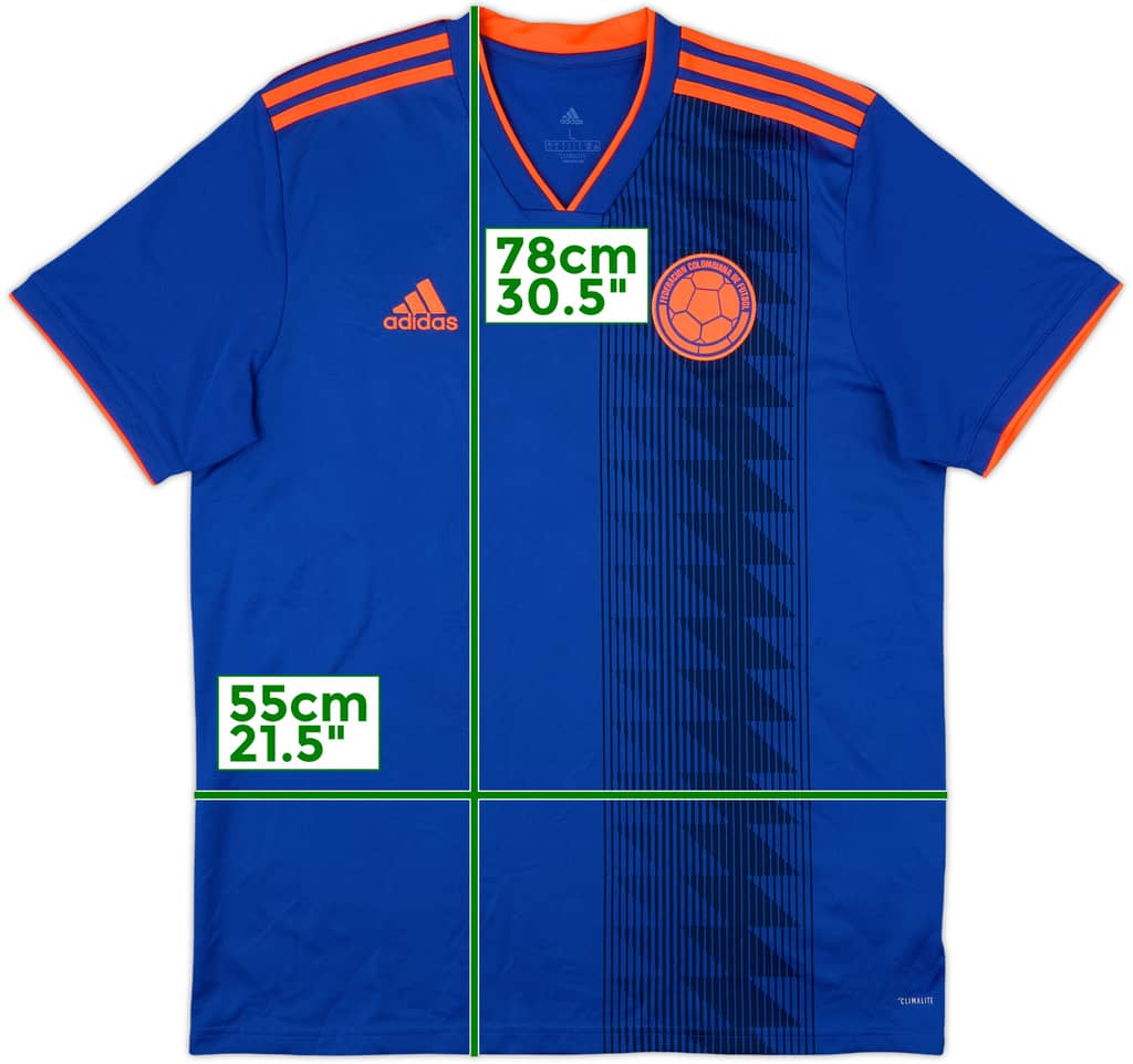 2018-19 Colombia Away Shirt - 9/10 - (L)