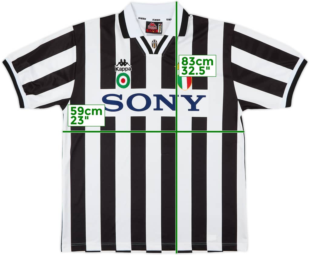 1995-97 Juventus Home Shirt - 8/10 - (XL)