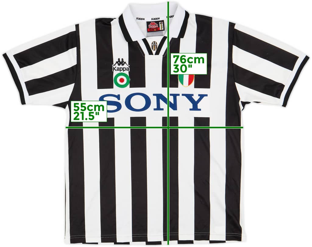 1995-97 Juventus Home Shirt - 8/10 - (M)