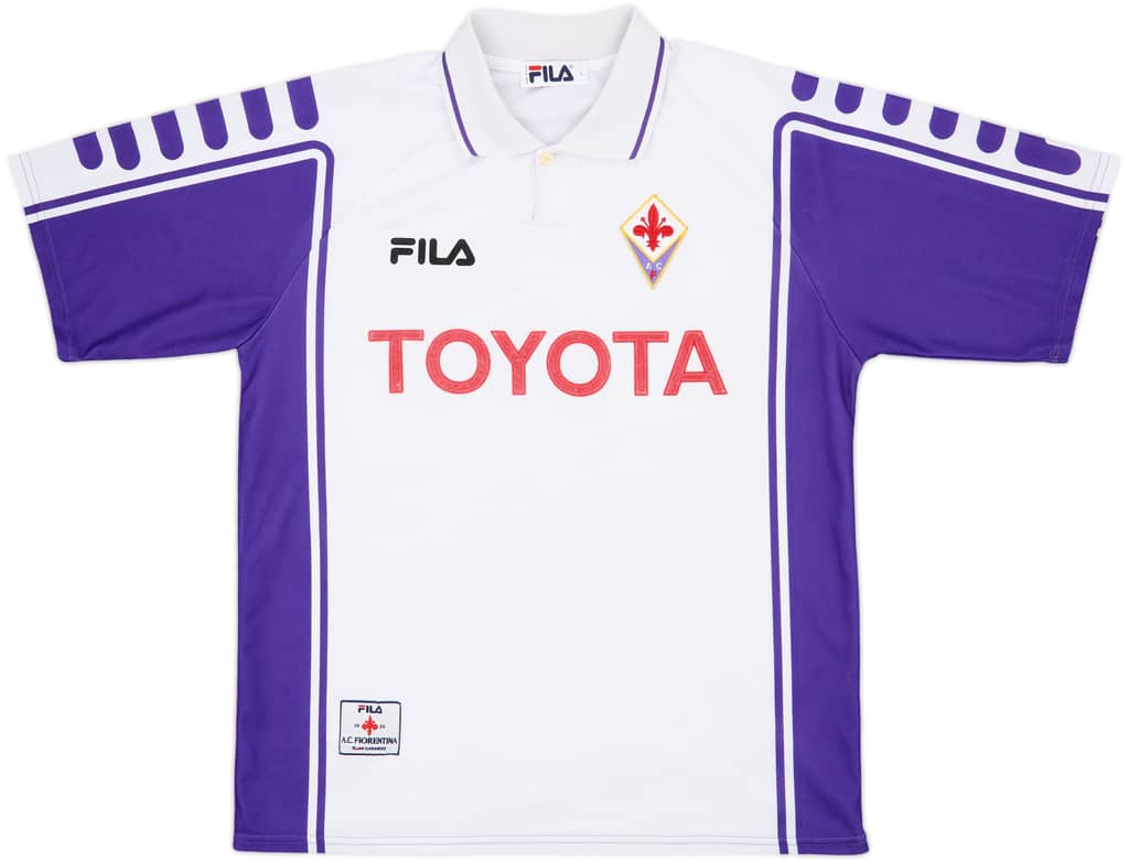 1999-00 Fiorentina Away Shirt - 8/10 - (L)