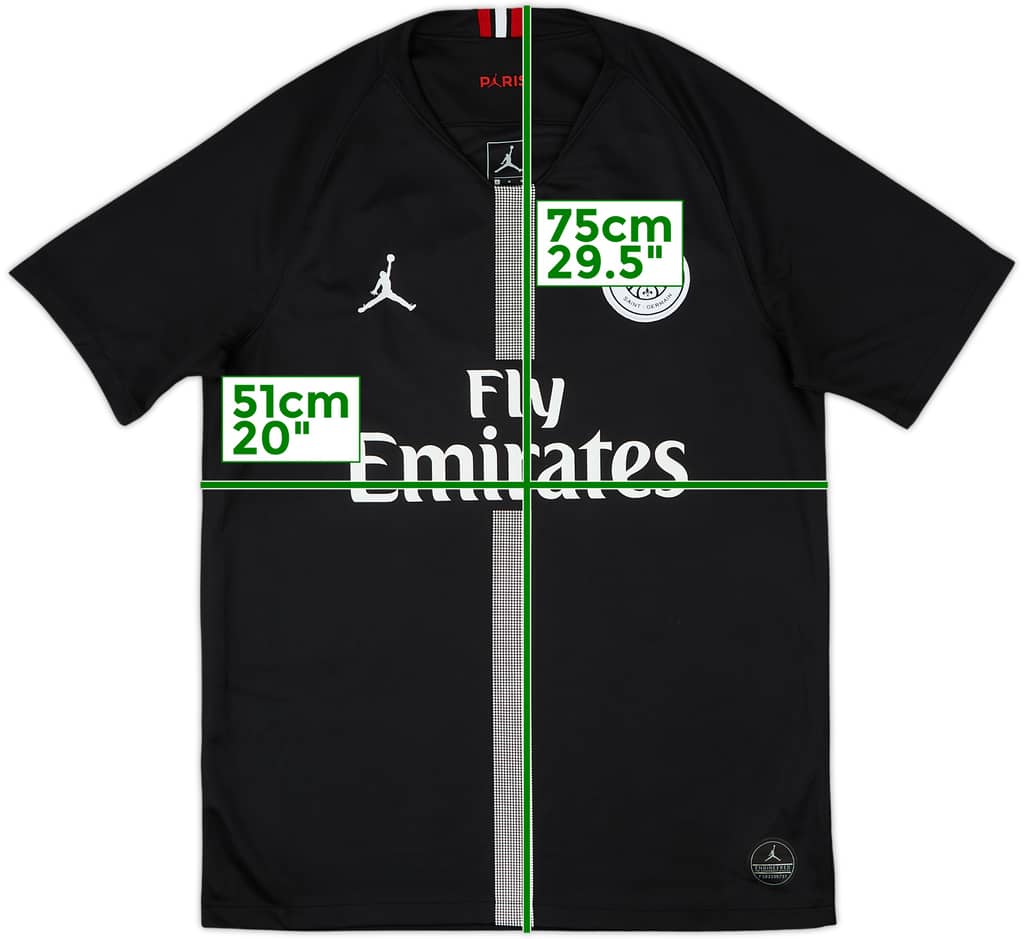 2018-19 Paris Saint-Germain Third/Home Shirt - 9/10 - (M)