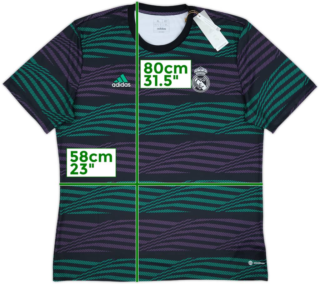 2022-23 Real Madrid adidas Training Shirt (XL)