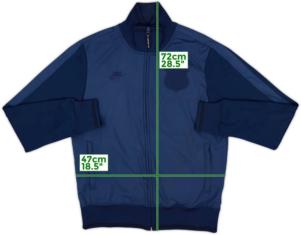 2013-14 Manchester United Nike Track Jacket - 7/10 - (M)