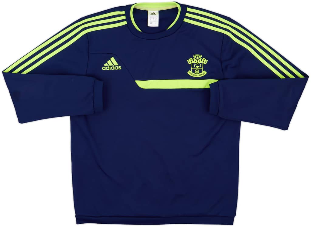 2013-14 Southampton adidas Drill Top - 7/10 - (M)