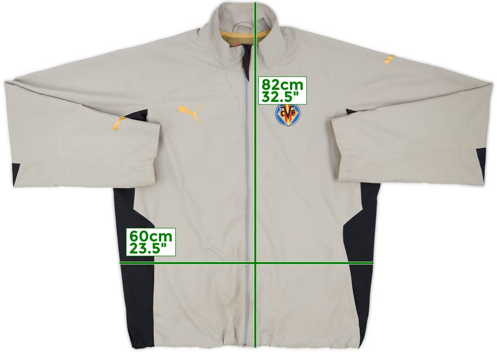 2005-06 Villarreal Puma Track Jacket - 5/10 - (XL)