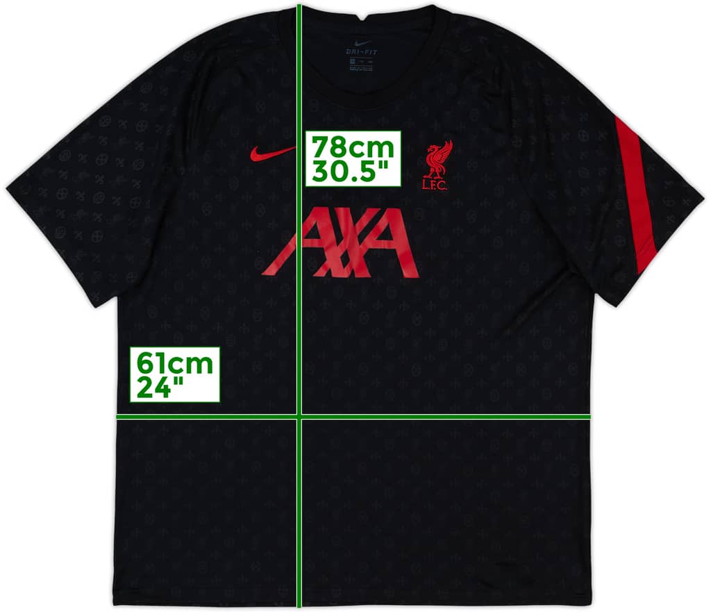 2020-21 Liverpool Nike Training Shirt - 7/10 - (XXL)
