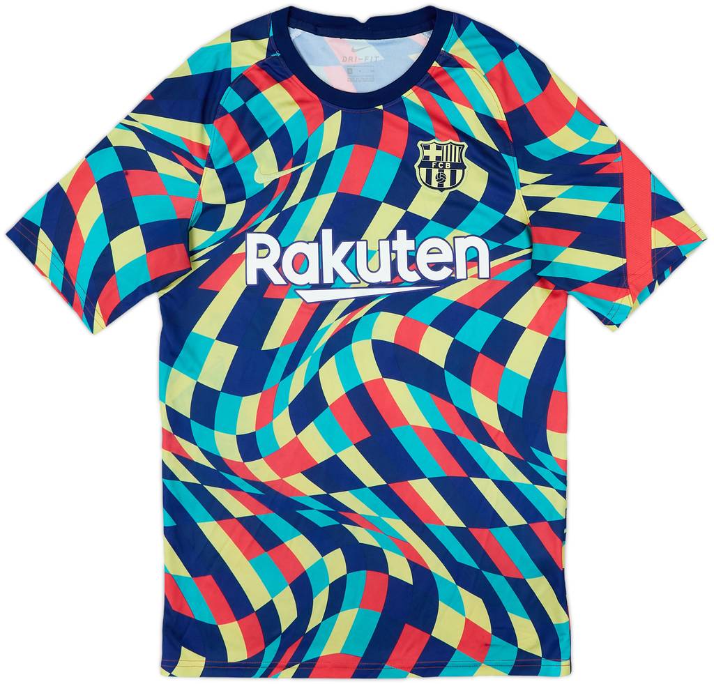 2021-22 Barcelona Nike Training Shirt - 6/10 - (S)