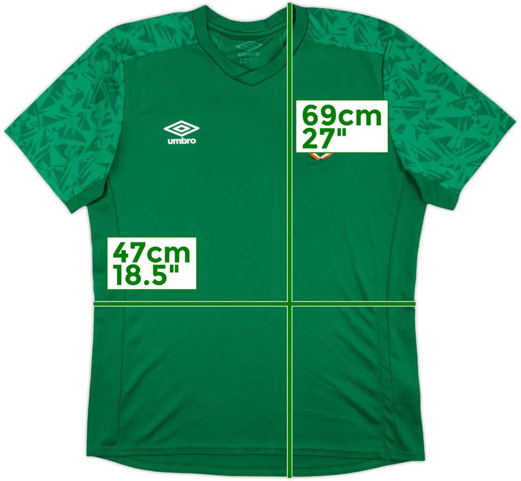 2020-21 Ireland Umbro Training Shirt - 7/10 - (M)