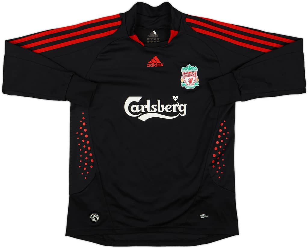 2008-09 Liverpool GK Shirt - 8/10 - (M.Boys)