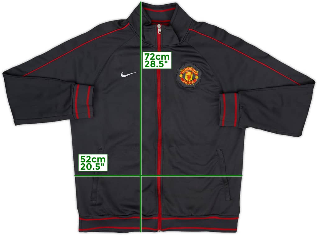 2010-11 Manchester United Nike Track Jacket - 8/10 - (L)