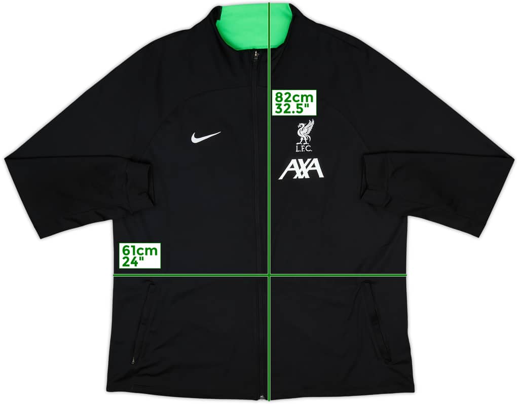 2023-24 Liverpool Nike Track Jacket - 8/10 - (XXL)