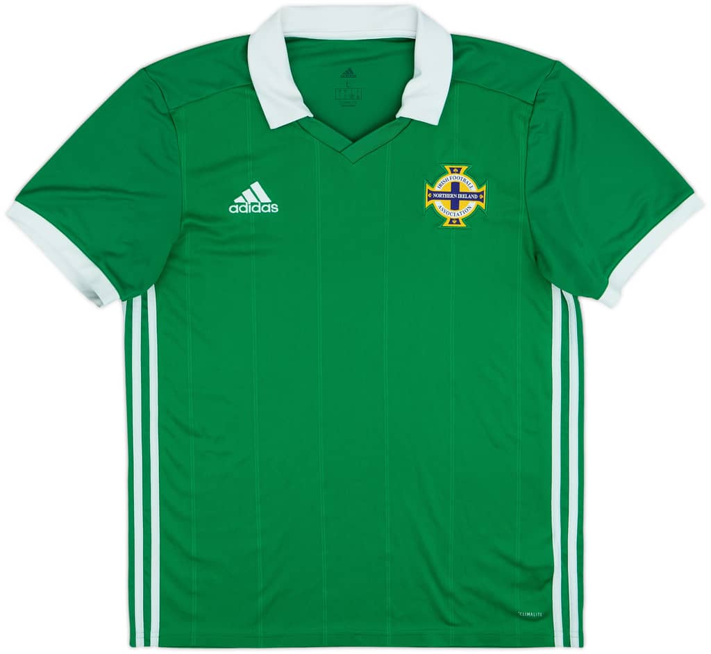 2018-19 Northern Ireland Home Shirt - 8/10 - (L)