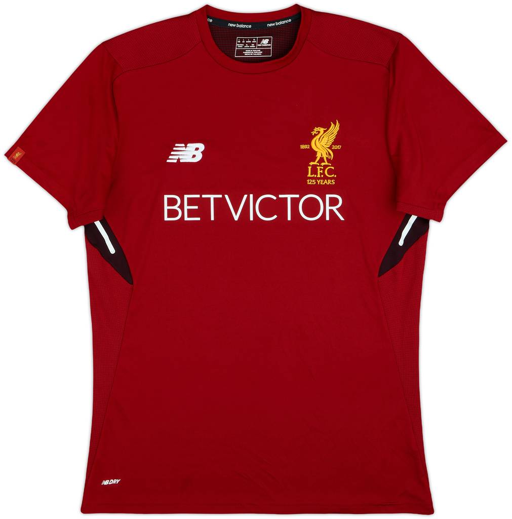 2017-18 Liverpool New Balance Training Shirt - 9/10 - (L)